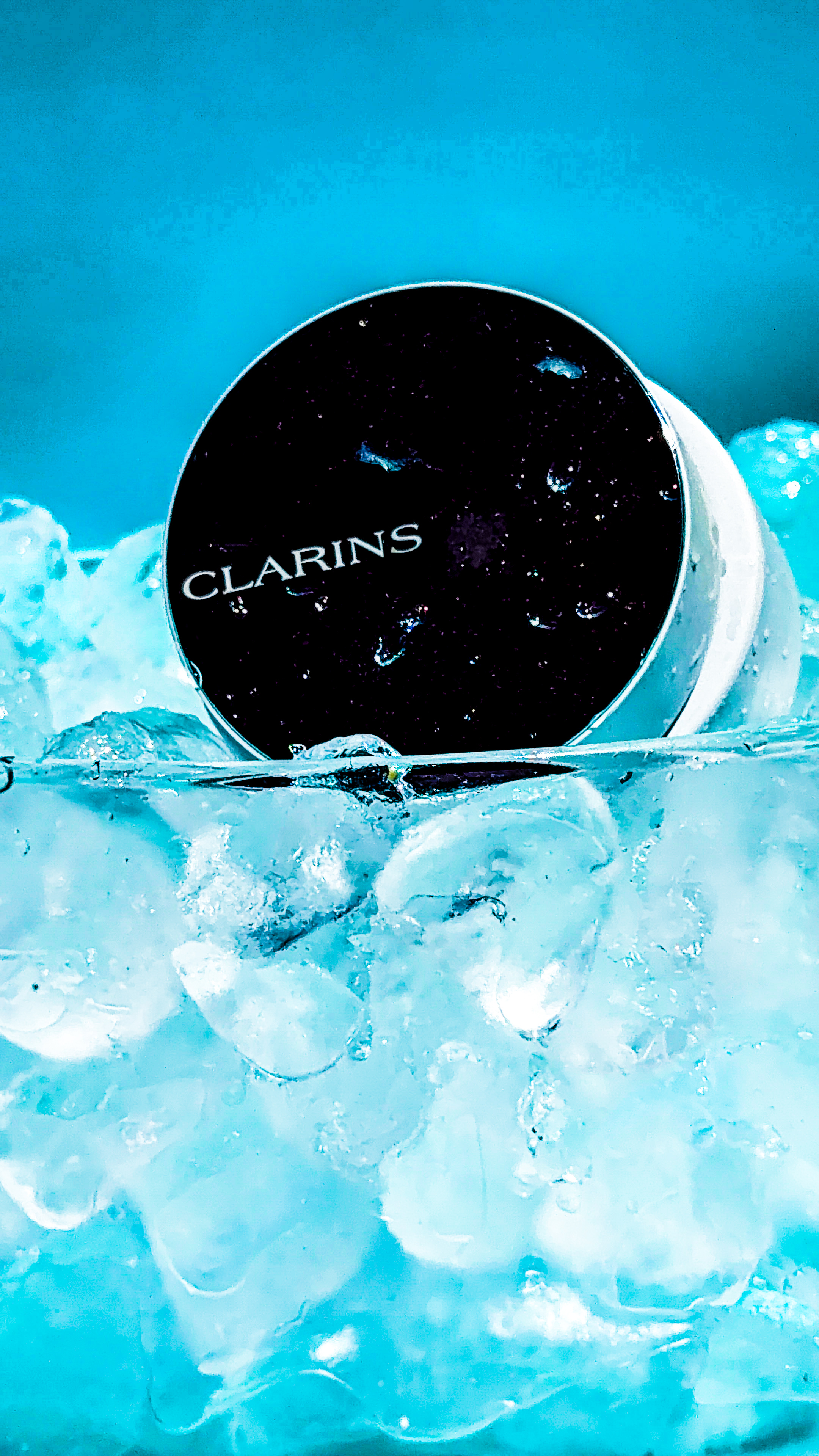 Clarins Cryo Flash Mask skincare UGC reel cover, luxury skincare content creator UK BeautyWithJu
